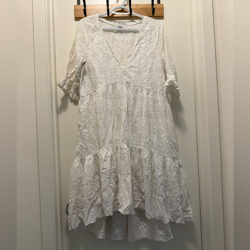 Sundance Jasmine Eyelet Tiered Dress - Picture 6 of 6